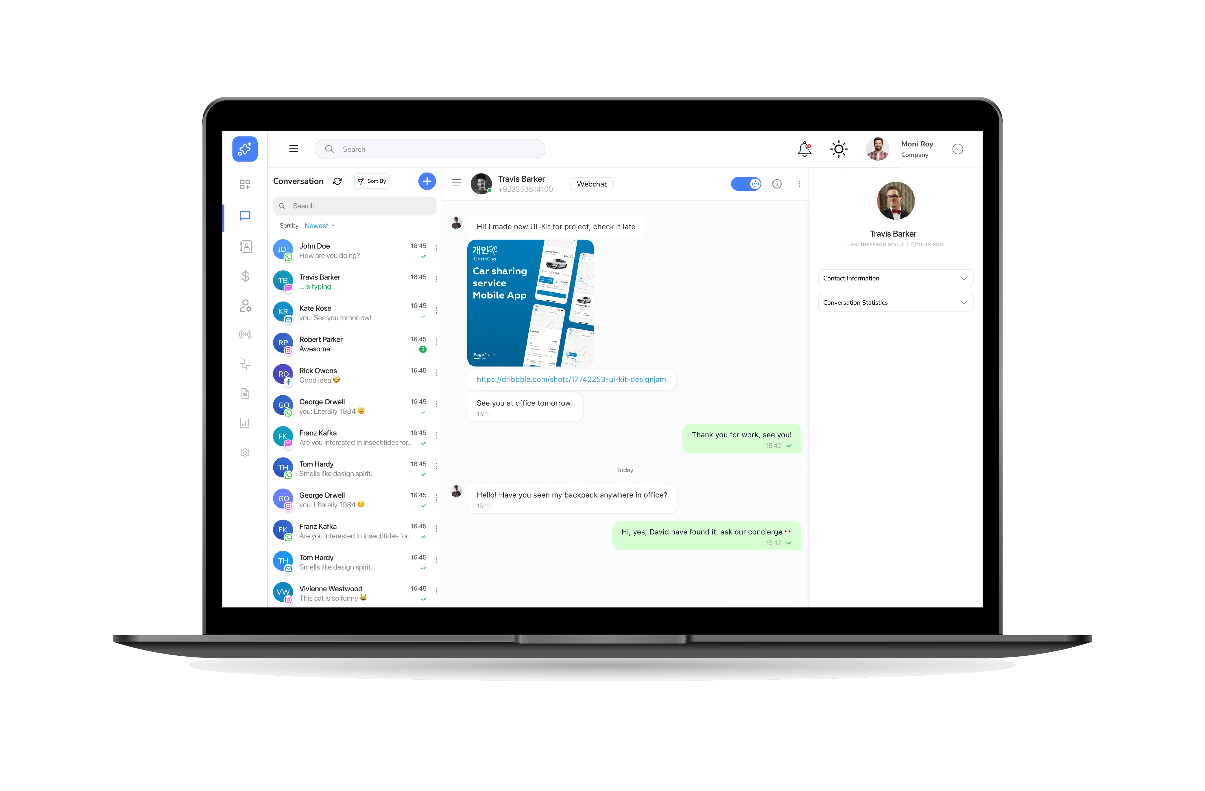 MiCalls AI Voice & Omnichannel Platform